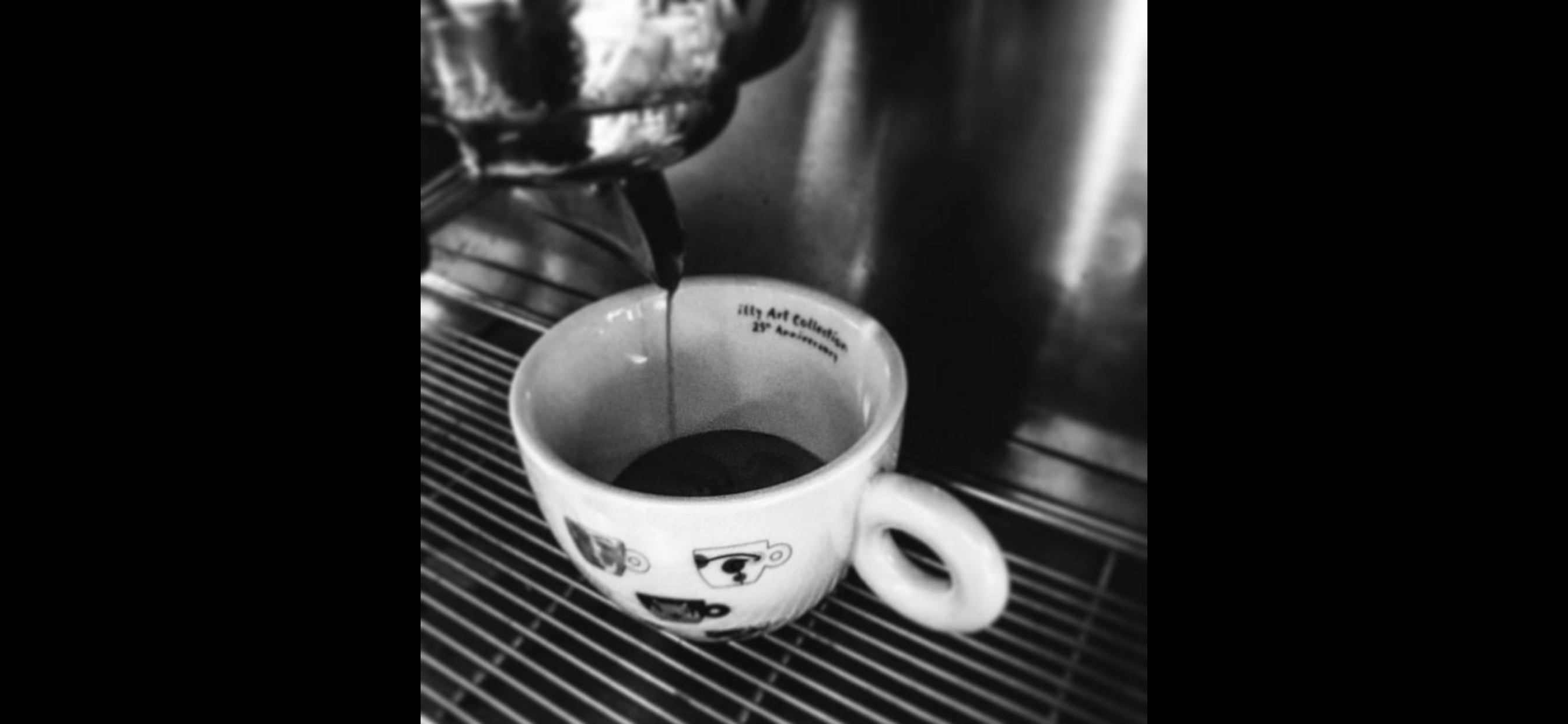 Espresso...! Natürlich von Illy!