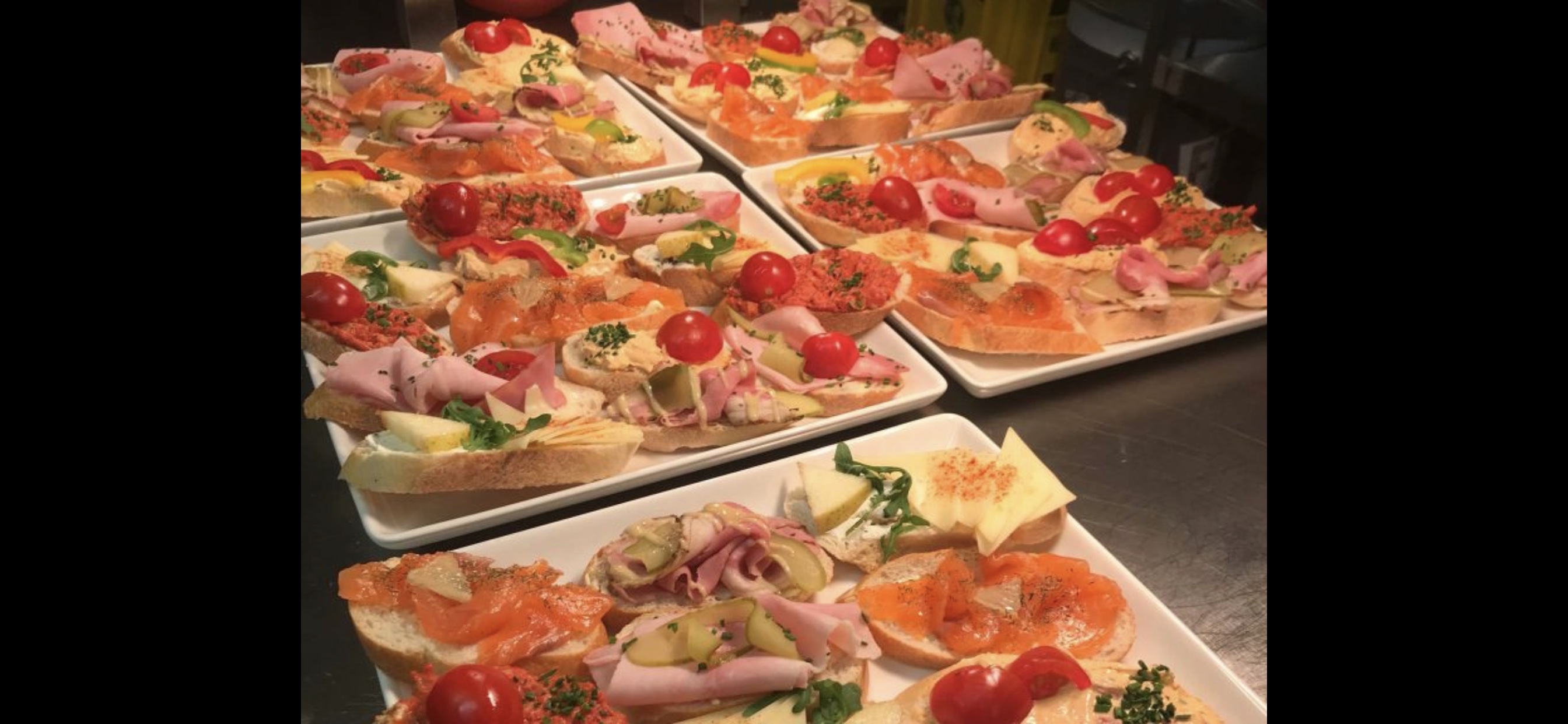 Brötchen als Amuse Gueule gehen immer