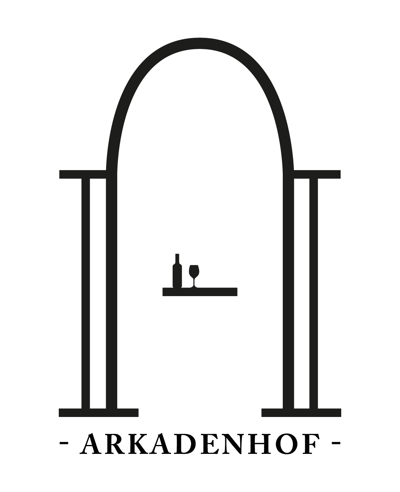 Arkadenhof Logo mit Schrift