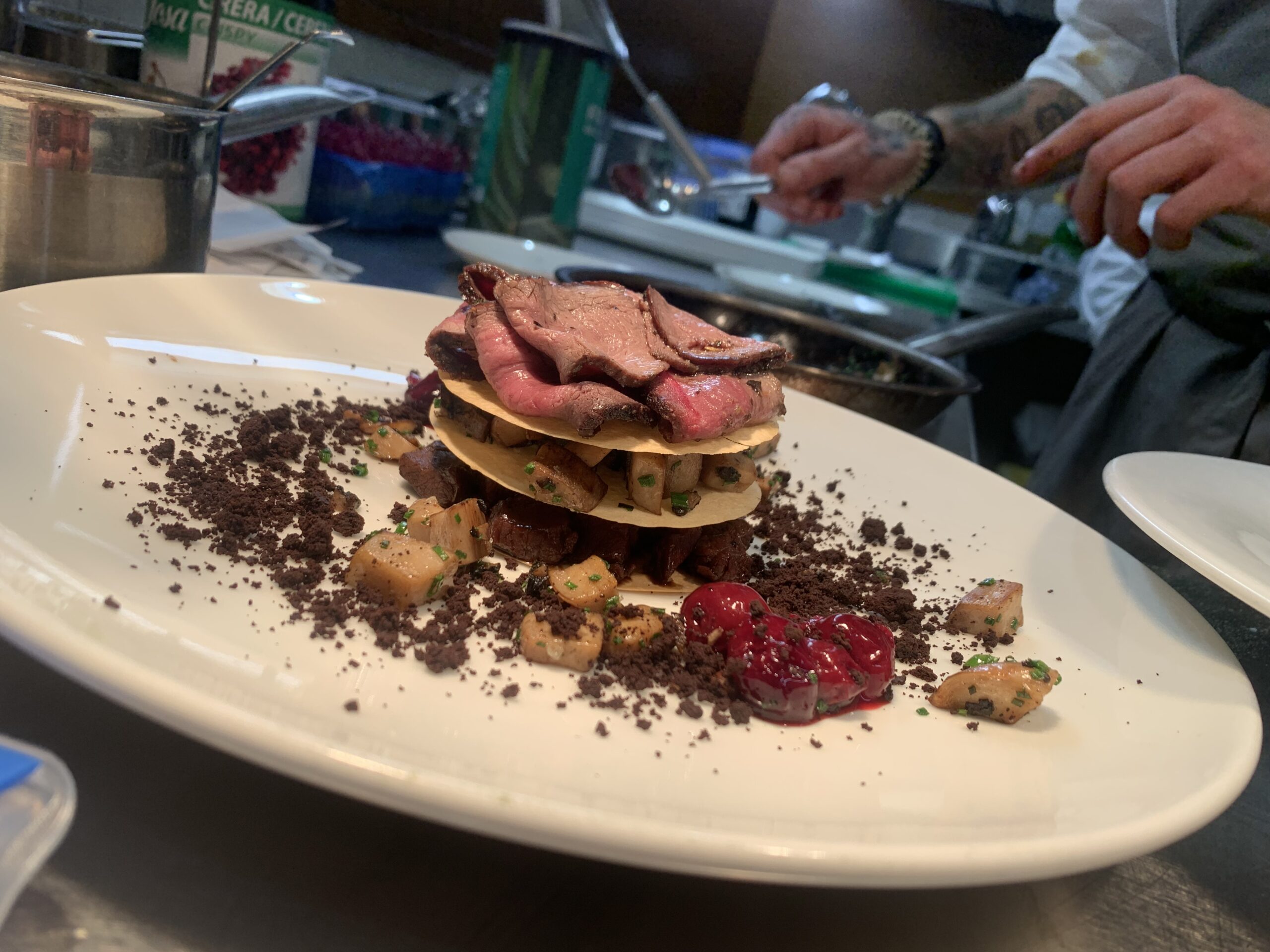 Schwarzwälder Hirsch pikant